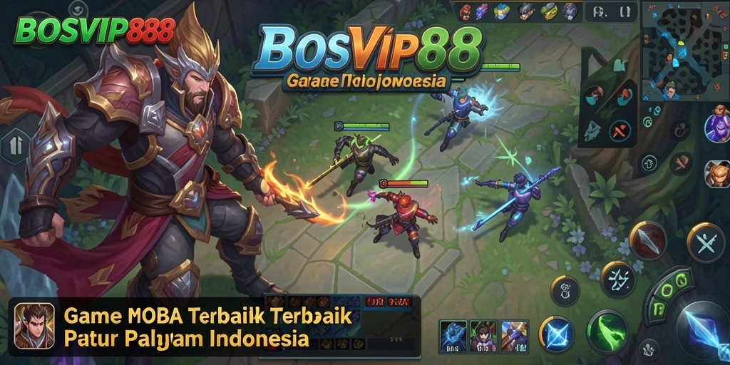 Gambaran gameplay seru dalam BOSVIP88 yang penuh aksi.