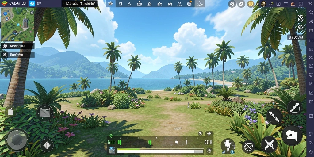Tampilan gameplay menyenangkan di dunia terbuka CADAS138.