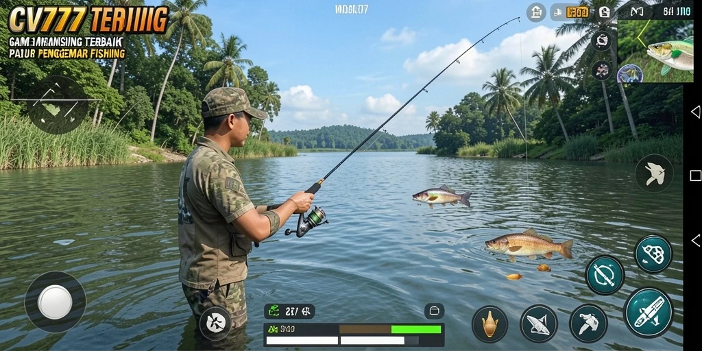 Tangkapan ikan menakjubkan di gameplay CV777.