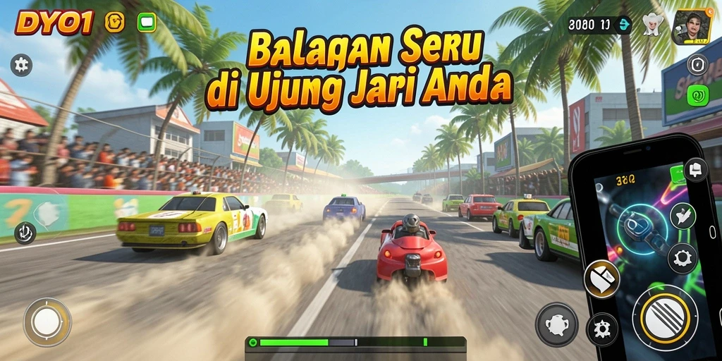 Tampilan menarik dalam gameplay DYO1 yang seru dan menegangkan.