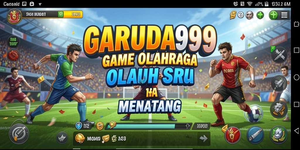 Gameplay seru dan menantang di GARUDA999 dengan banyak pilihan olahraga.