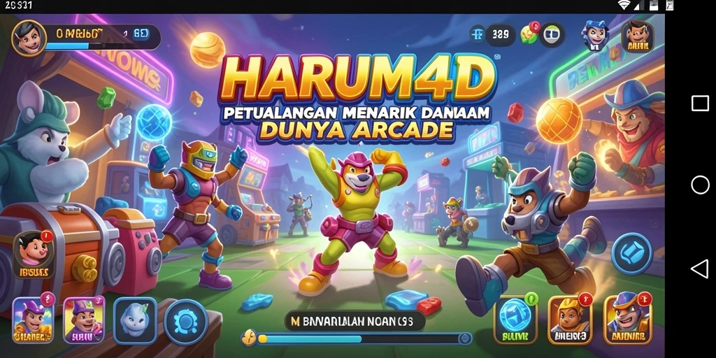 Tangkapan layar menarik dari gameplay seru HARUM4D.